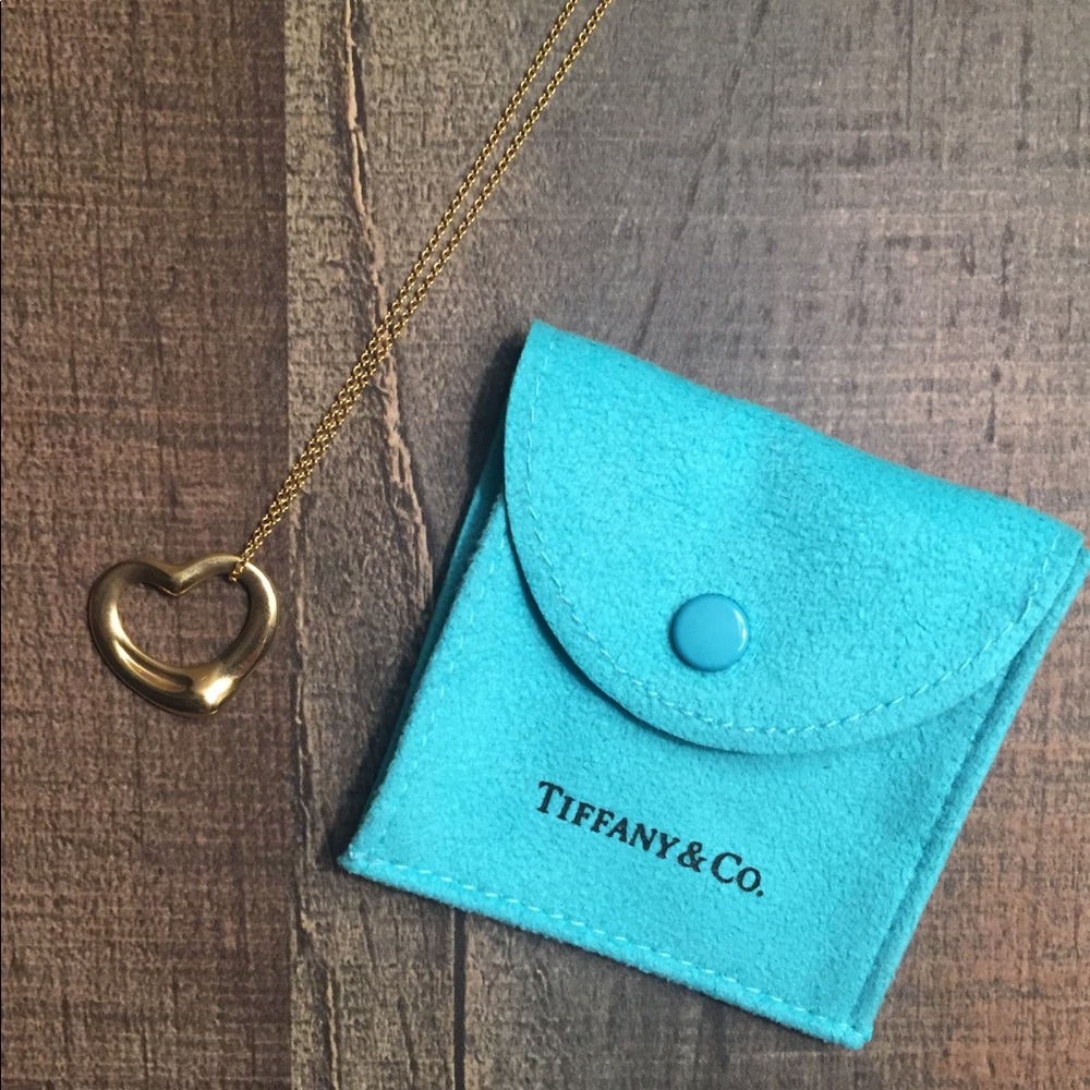 Tiffany and Co. Elsa Peretti 18k Gold Necklace